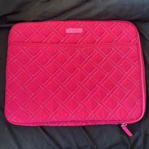 Vera Bradley pink computer bag